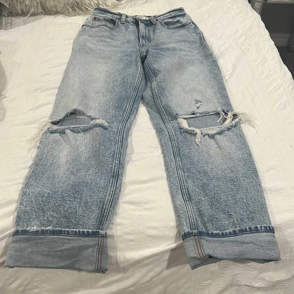 Abercrombie 90s straight jeans 26 short